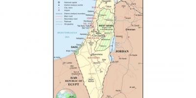 Mapa ng israel paliparan